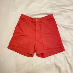 Big Bud Press Raspberry Sorbet Work Shorts Size Small